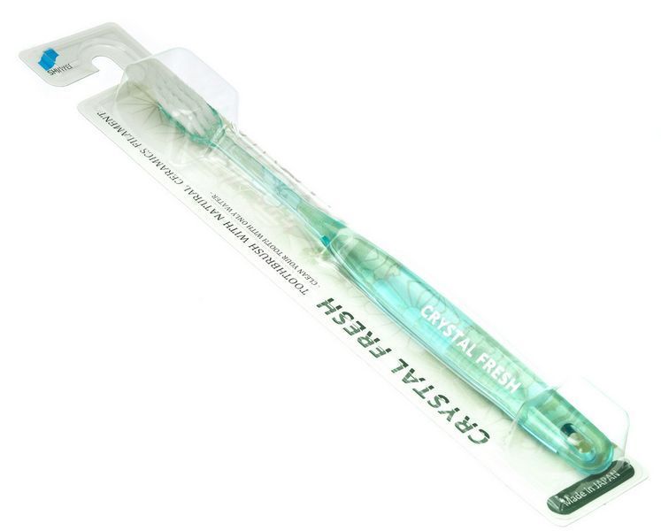 Зубна щітка&nbsp;Crystal Fresh Зелена SHINYEI KAISHA 94212 фото