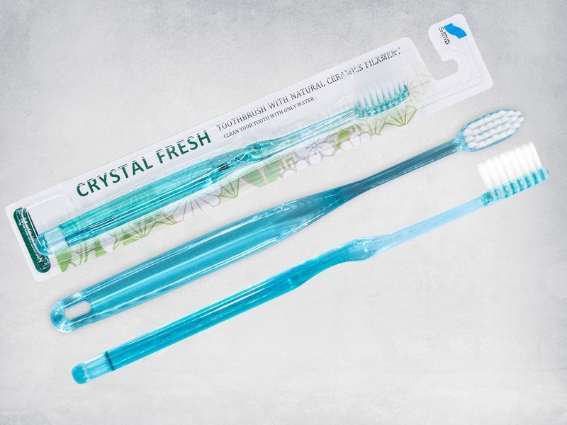 Зубна щітка&nbsp;Crystal Fresh Зелена SHINYEI KAISHA 94212 фото