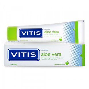 Зубная паста Vitis Aloe Vera яблуко Dentaid 94098 фото