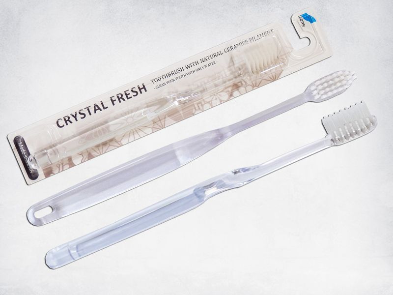 Зубна щітка&nbsp;Crystal Fresh Прозора SHINYEI KAISHA 94218 фото