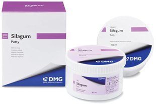 А-силикон база Silagum Putty Standart DMG 2 x 262мл 73261 фото