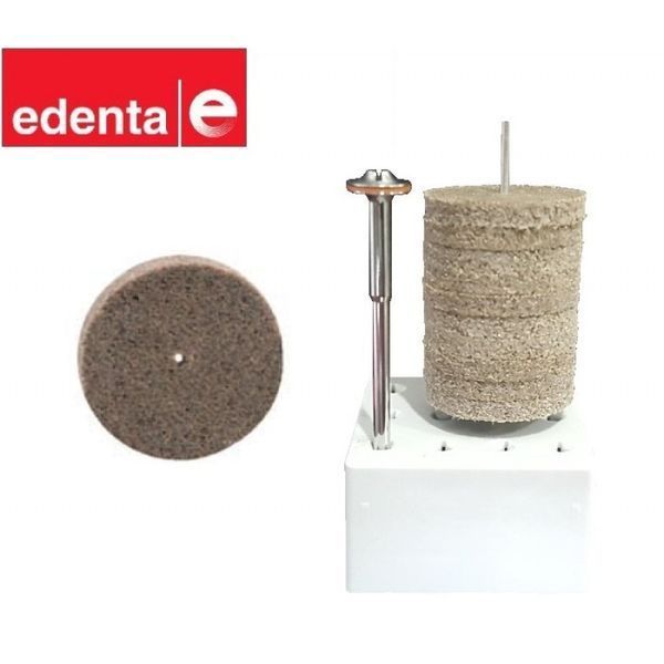 Полировальные круги для мягких материалов набор 10шт+держатель Softcrack edenta Softcrack фото