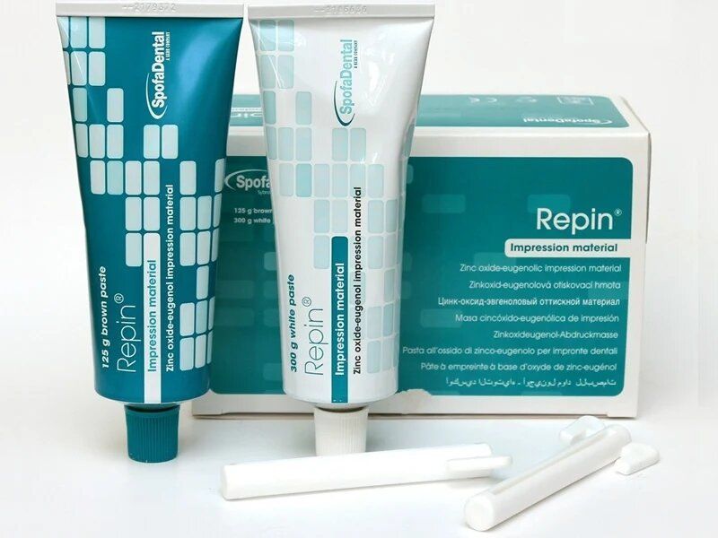 Відбитковий матеріал Repin Spofa Dental 300г+125 г 73401 фото